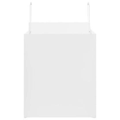 Papiertragetaschen 250 Stk. mit Henkeln Weiß 32x22x24 cm