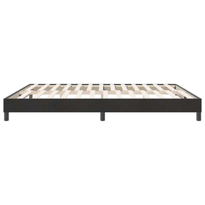 Boxspringbett ohne Matratze Schwarz 180x210 cm Samt