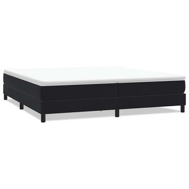 vidaXL Boxspringbett ohne Matratze Schwarz 200x210 cm Samt