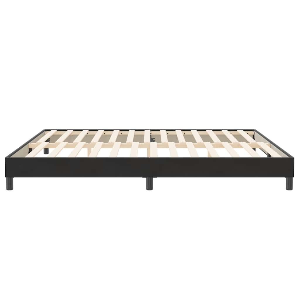 Boxspringbett ohne Matratze Schwarz 200x210 cm Samt