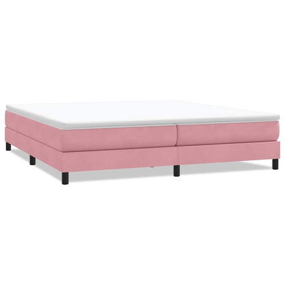 Boxspringbett ohne Matratze Rosa 200x210 cm Samt