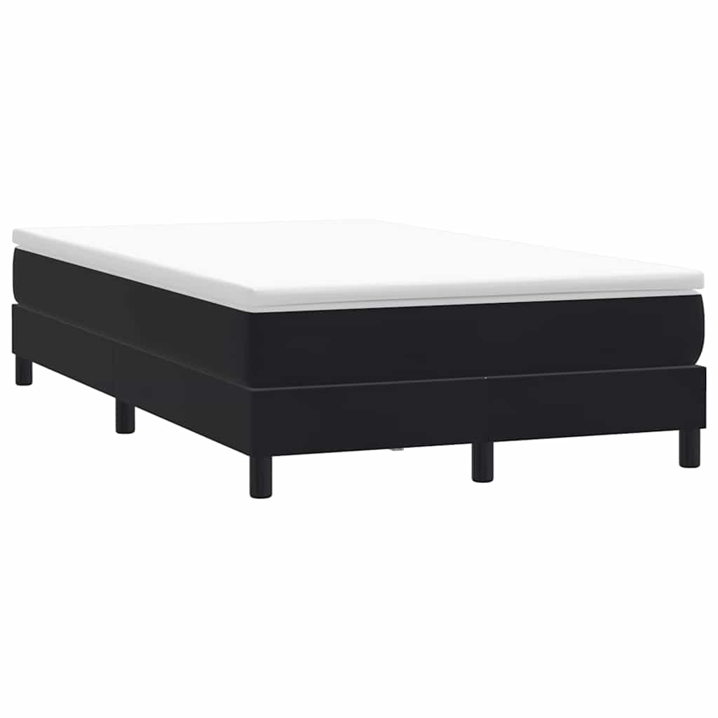 Boxspringbett ohne Matratze Schwarz 120x220 cm Samt
