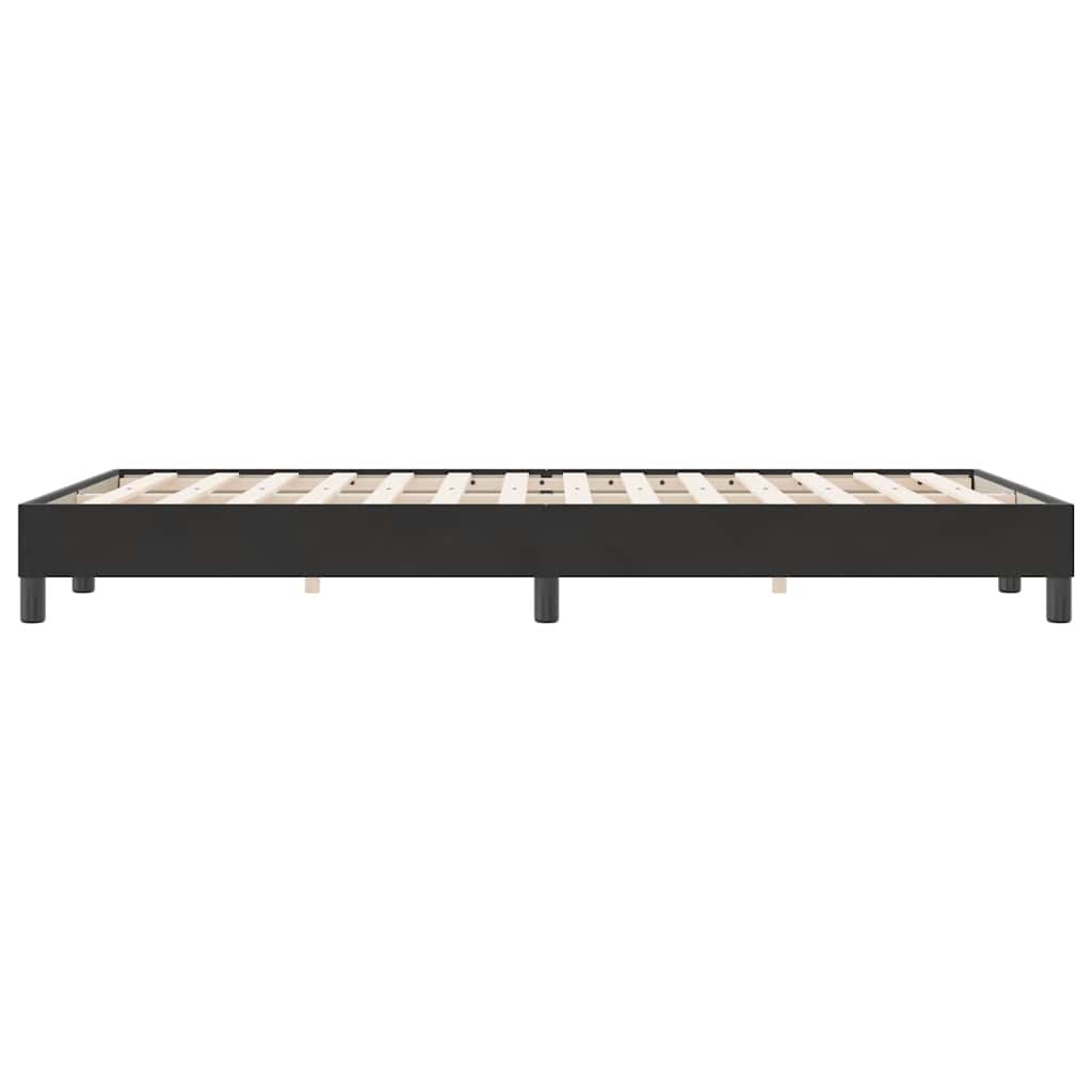 Boxspringbett ohne Matratze Schwarz 120x220 cm Samt