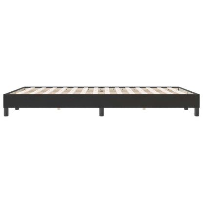 vidaXL Boxspringbett ohne Matratze Schwarz 140x220 cm Samt