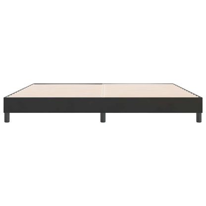 vidaXL Boxspringbett ohne Matratze Schwarz 180x220 cm Samt