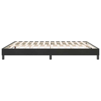 vidaXL Boxspringbett ohne Matratze Schwarz 180x220 cm Samt