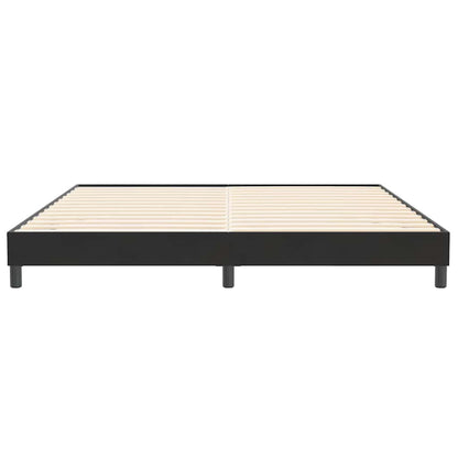 Boxspringbett ohne Matratze Schwarz 200x220 cm Samt