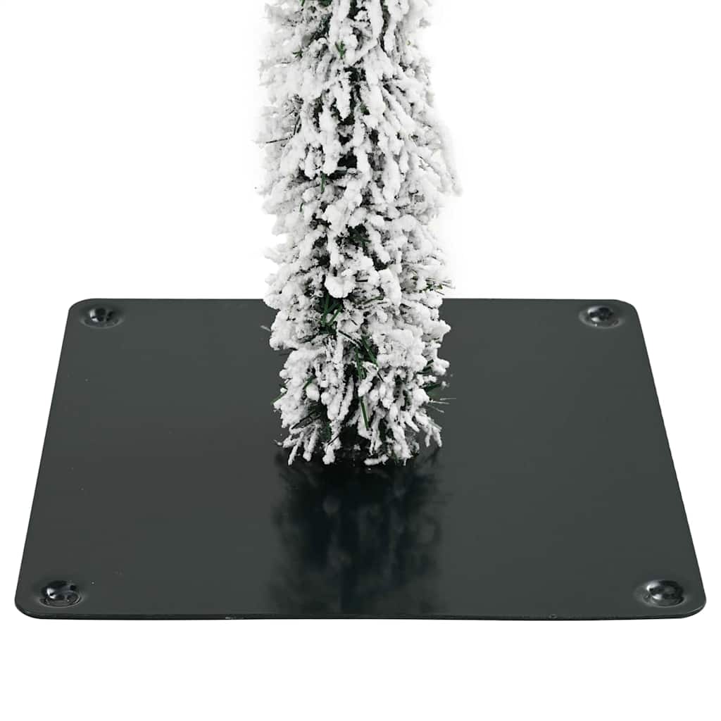 vidaXL Künstlicher Weihnachtsbaum mit Ständer Weiß 76 x 76 x 180 cm