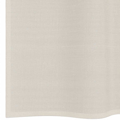 vidaXL Voile Vorhänge mit Ösen 2 Stk. Creme 140x245 cm