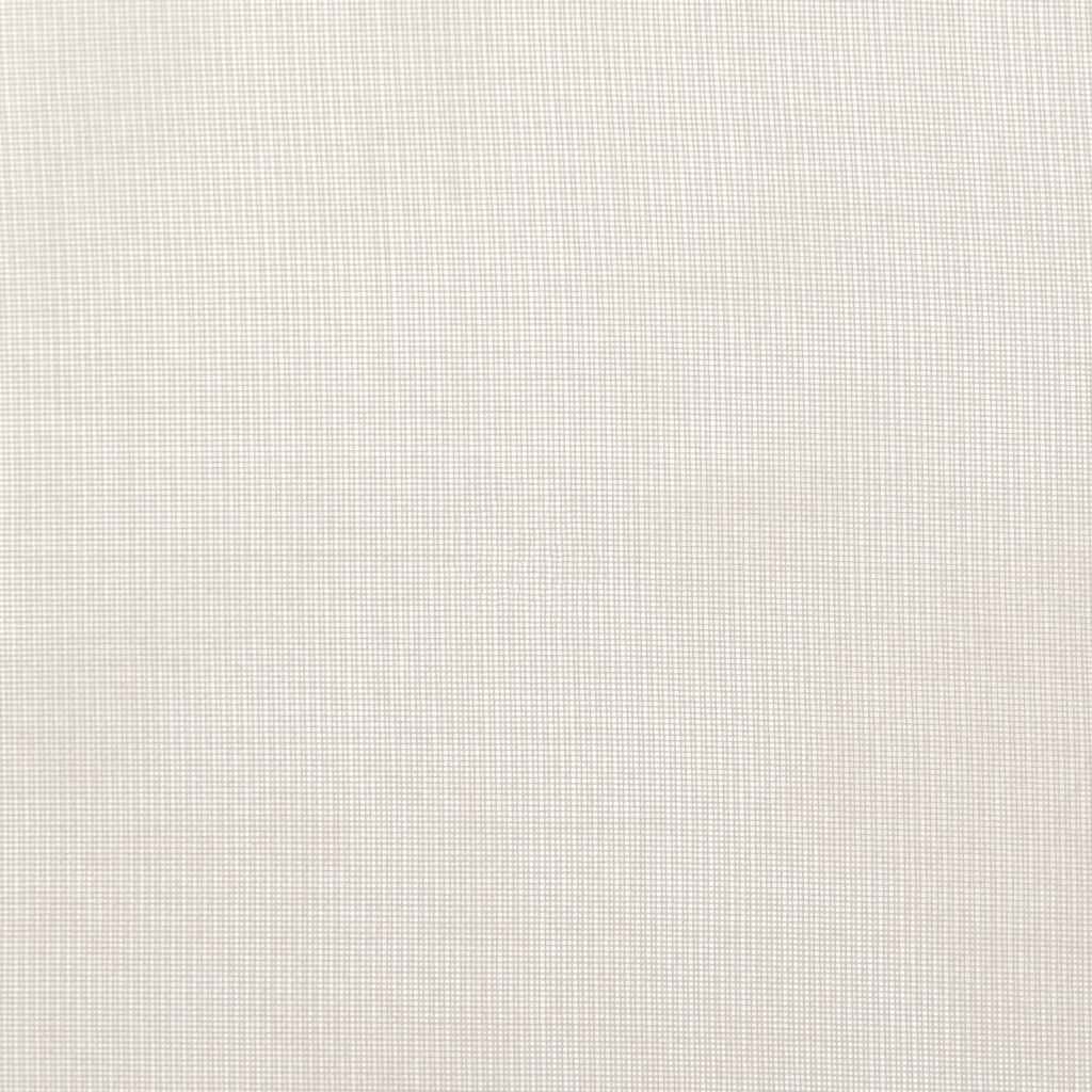 vidaXL Voile Vorhänge mit Ösen 2 Stk. Creme 140x245 cm