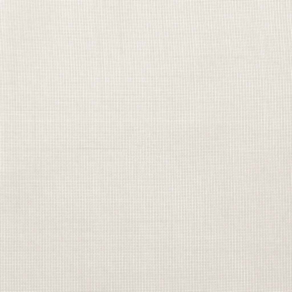 vidaXL Rideaux voilages à œillets 2 pcs Crème 140x260 cm