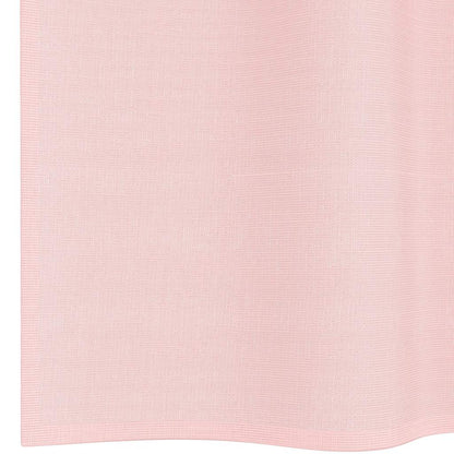 vidaXL Voile Vorhänge mit Ösen 2 Stk. Hellrosa 140x260 cm