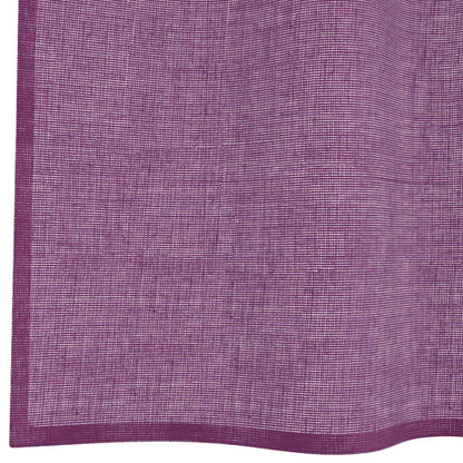 vidaXL Voile Vorhänge mit Ösen 2 Stk. Lila 140x260 cm