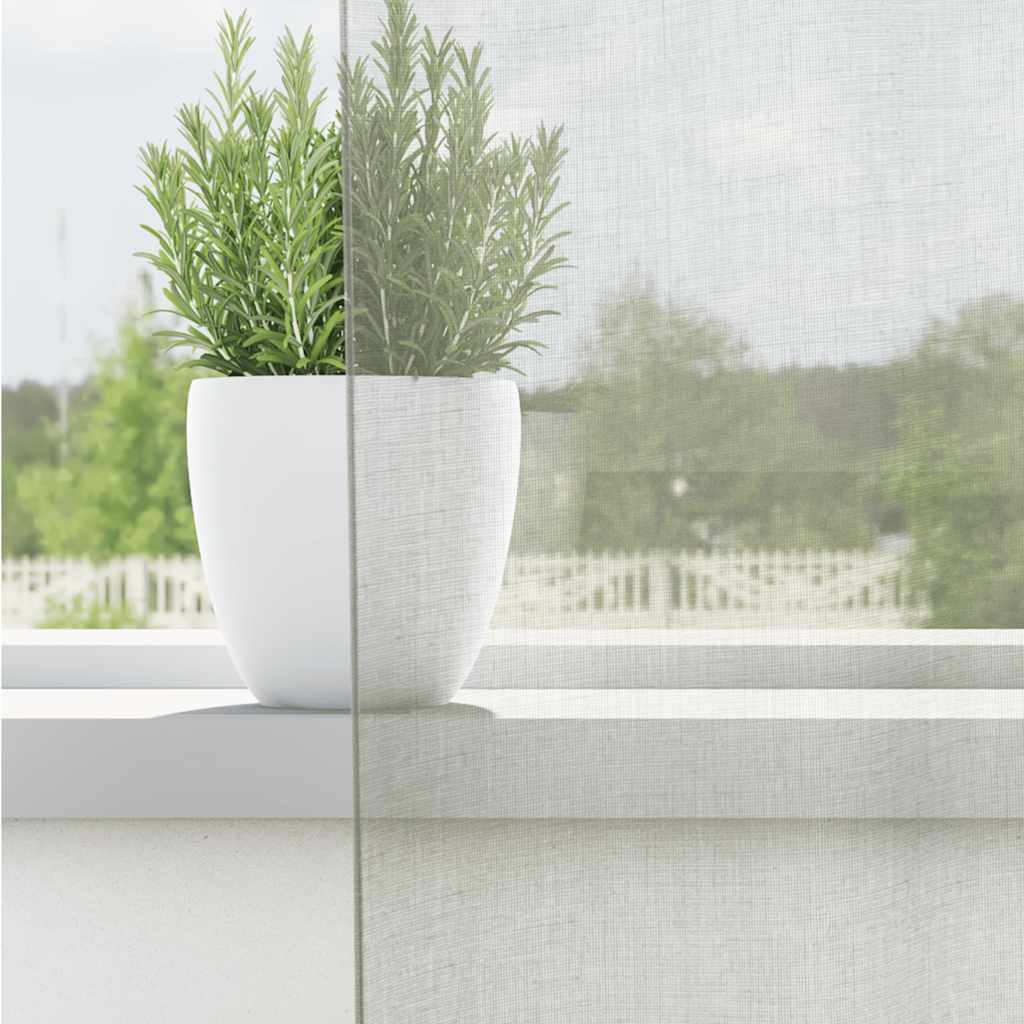 vidaXL Voile Vorhänge mit Ösen 2 Stk. Hellgrau 140x175 cm
