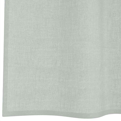 vidaXL Voile Vorhänge mit Ösen 2 Stk. Hellgrau 140x175 cm