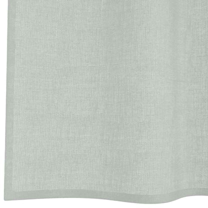 vidaXL Voile Vorhänge mit Ösen 2 Stk. Hellgrau 140x225 cm