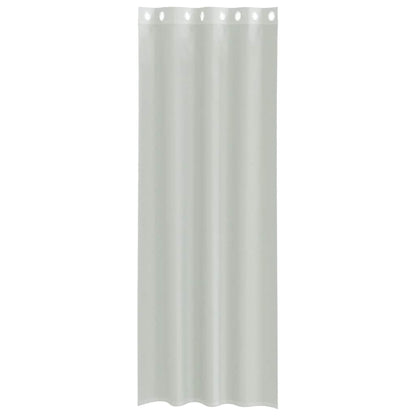 vidaXL Voile Vorhänge mit Ösen 2 Stk. Hellgrau 140x300 cm