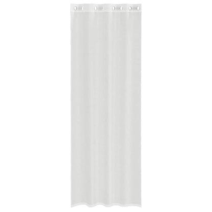 vidaXL Voile Vorhänge mit Ösen 2 Stk. Weiß