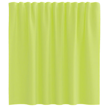 vidaXL Voile Vorhänge mit Stangentaschen 2 Stk. Apfelgrün