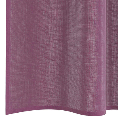 vidaXL Voile Vorhänge mit Stangentaschen 2 Stk. Lila