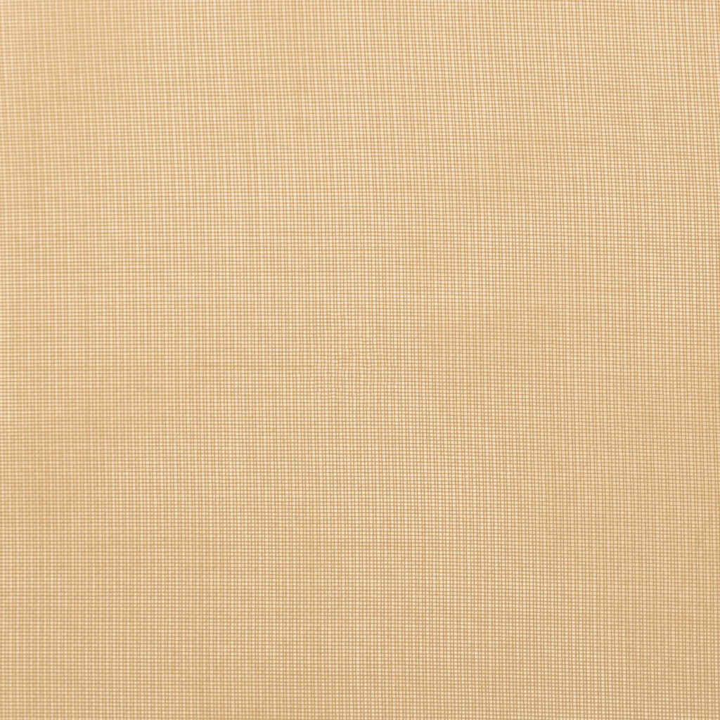 vidaXL Voile Vorhänge mit Stangentaschen 2 Stk. Sandfarbe