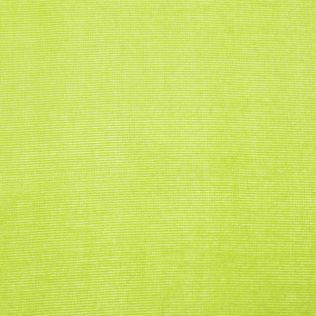 vidaXL Voile Vorhänge mit Lasche 2 Stk. Apfelgrün