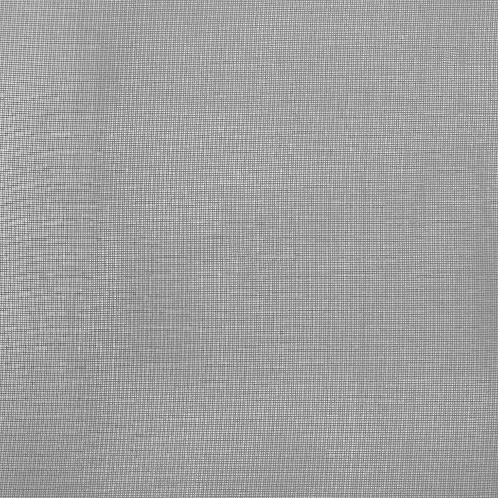 vidaXL Voile Vorhänge mit Schlaufen 2 Stk. Dunkelgrau 140x245 cm