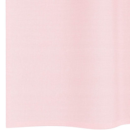 vidaXL Voile Vorhänge mit Schlaufen 2 Stk. Hellrosa 140x140 cm