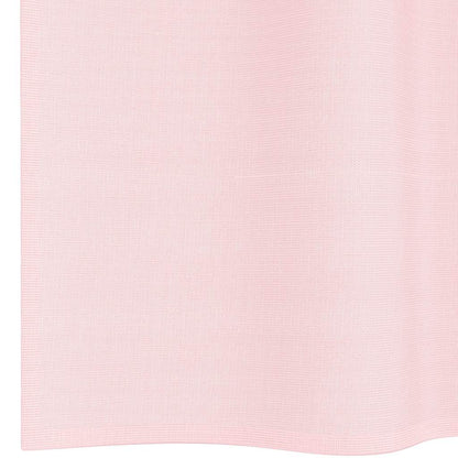 vidaXL Voile Vorhänge mit Schlaufen 2 Stk. Hellrosa 140x175 cm