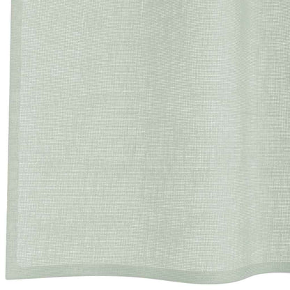 vidaXL Voile Vorhänge mit Schlaufen 2 Stk. Hellgrau 140x140 cm