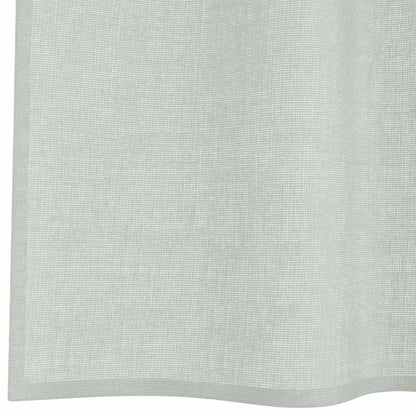 vidaXL Voile Vorhänge mit Schlaufen 2 Stk. Hellgrau 140x245 cm