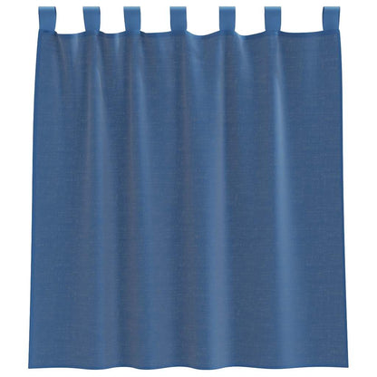 vidaXL Voile Vorhänge mit Schlaufen 2 Stk. Hellgrau 140x260 cm