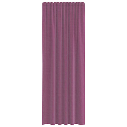 vidaXL Voile Vorhänge mit Schlaufen 2 Stk. Königsblau 140x140 cm