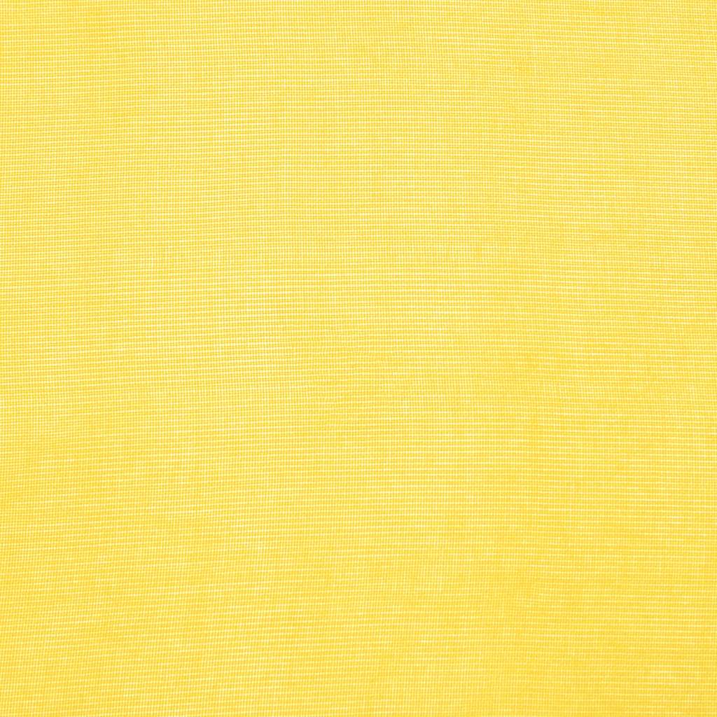 vidaXL Voile Vorhänge mit Schlaufen 2 Stk. Gelb 140x140 cm