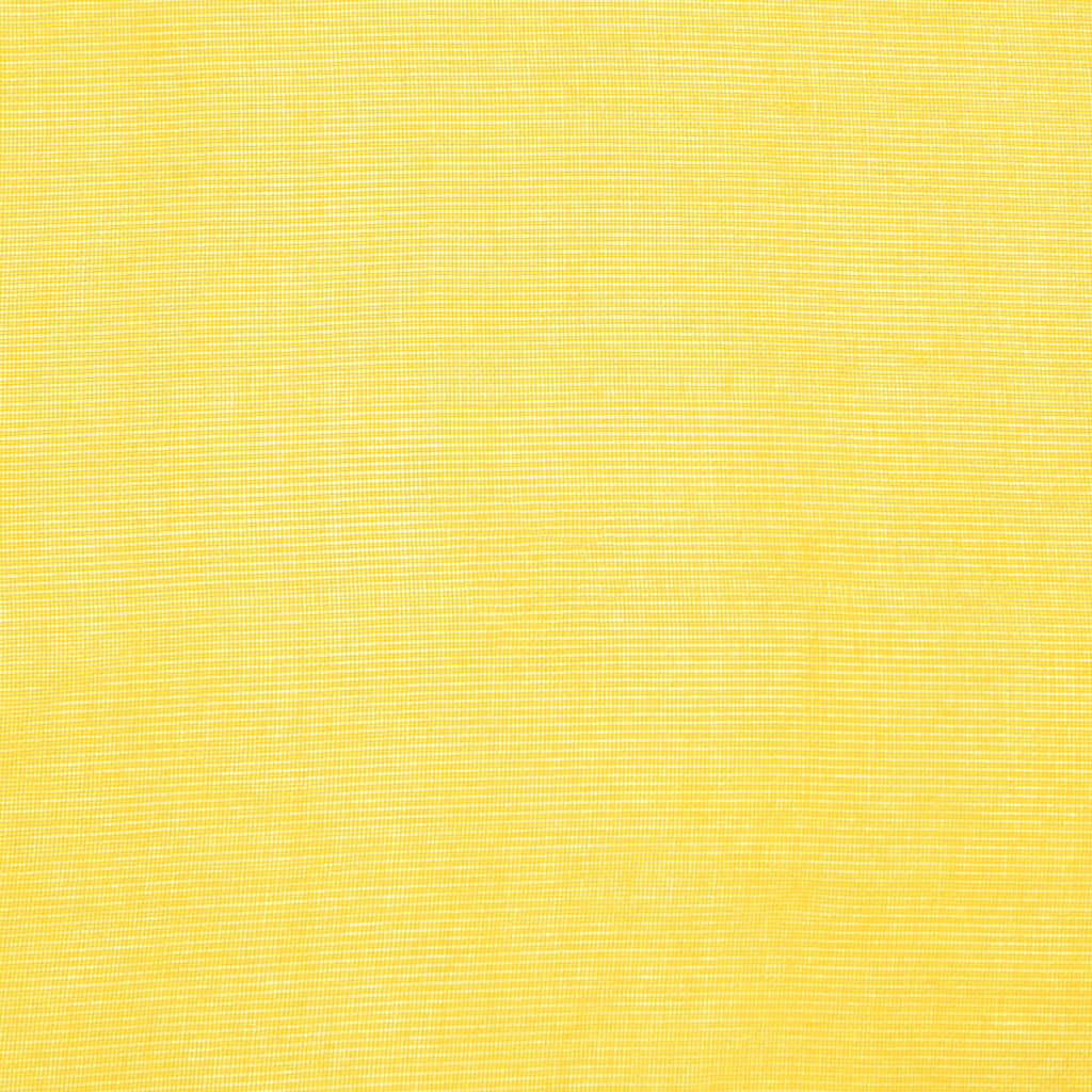 vidaXL Voile Vorhänge mit Schlaufen 2 Stk. Gelb 140x260 cm