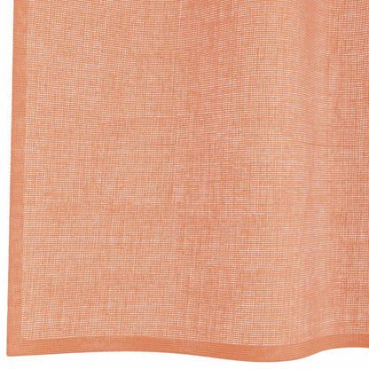 vidaXL Voilages à œillets 2 pcs Rouge terre cuite 140x225 cm