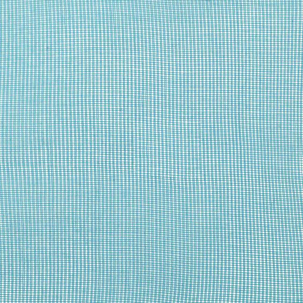 vidaXL Voilages à pattes 2 pcs Turquoise 140x140 cm