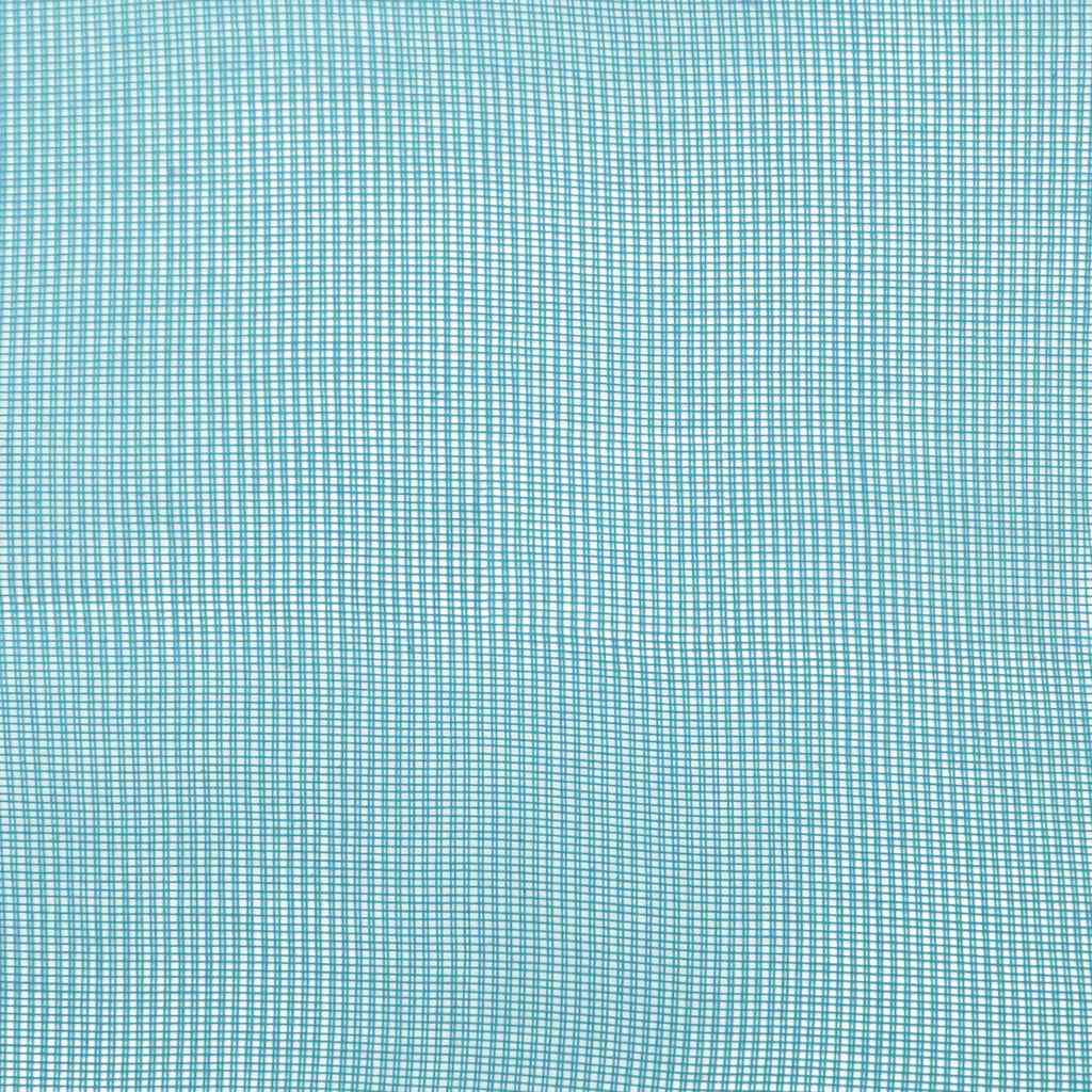 vidaXL Voile Vorhänge mit Schlaufen 2 Stk. Türkis 140x245 cm