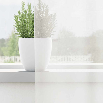 Voile Vorhänge mit Schlaufen 2 Stk. Weiß 140x175 cm