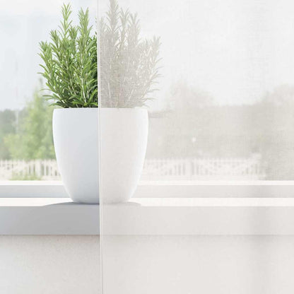 vidaXL Rideaux voilages à pattes 2 pcs Blanc 140x225 cm