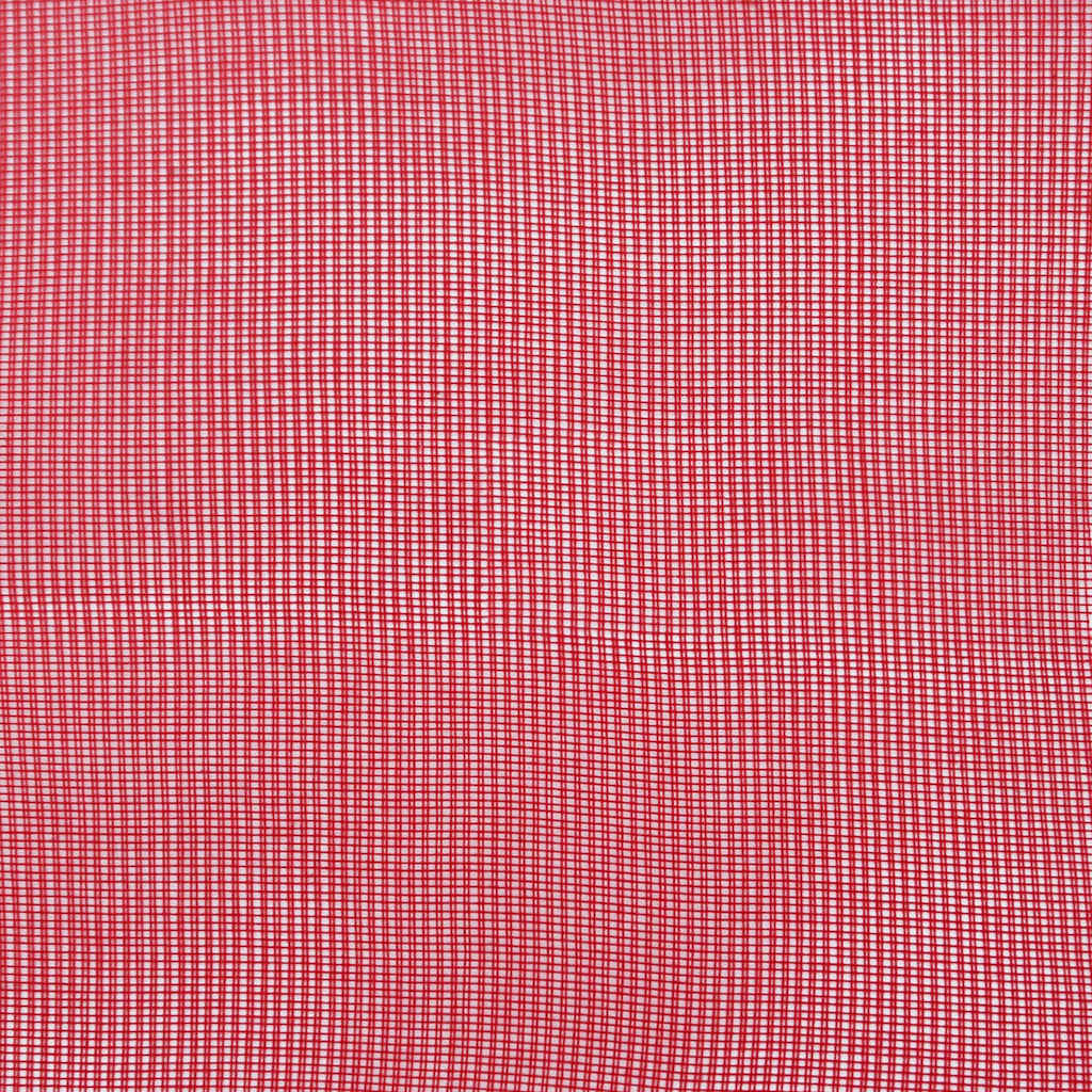 vidaXL Voile Vorhänge mit Schlaufen 2 Stk. Weinrot 140x225 cm
