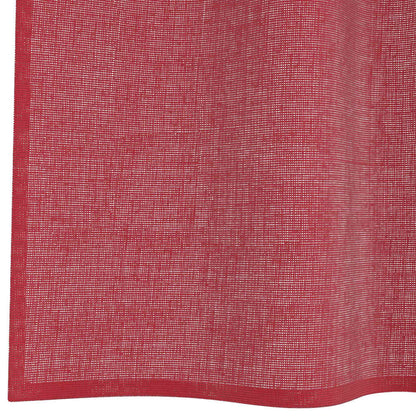 vidaXL Rideaux voilages à passants 2 pcs Bordeaux 140x260 cm