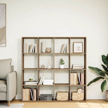 Bücherregal Artisan-Eiche 137,5x29x137,5 cm Holzwerkstoff