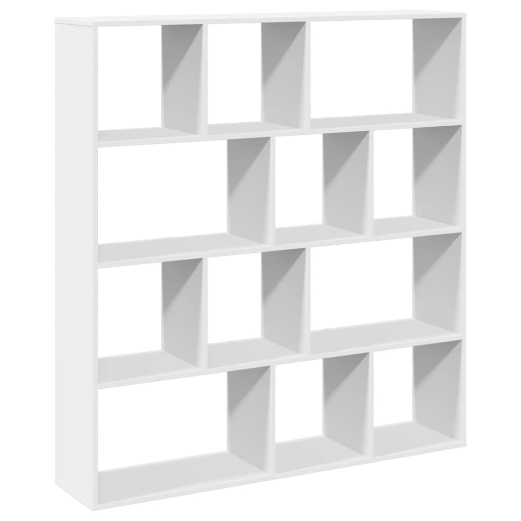 vidaXL Bücherregal Weiß 132x29x141,5 cm Holzwerkstoff