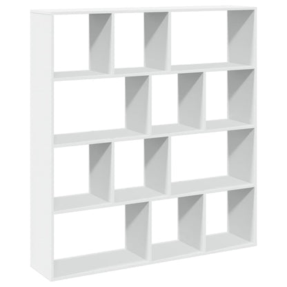 vidaXL Bücherregal Weiß 132x29x141,5 cm Holzwerkstoff