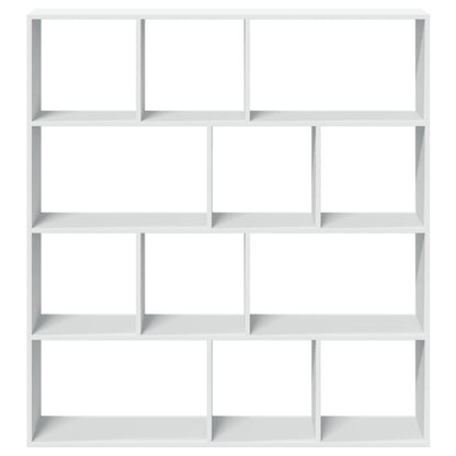 vidaXL Bücherregal Weiß 132x29x141,5 cm Holzwerkstoff