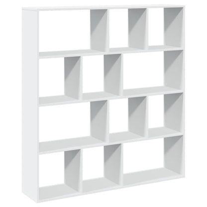 vidaXL Bücherregal Weiß 132x29x141,5 cm Holzwerkstoff