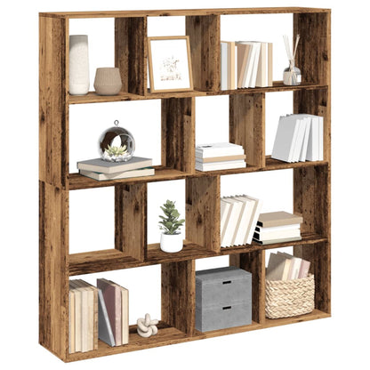 vidaXL Étagère à livres aspect bois de récupération 132x29x141,5 cm Bois d'ingénierie