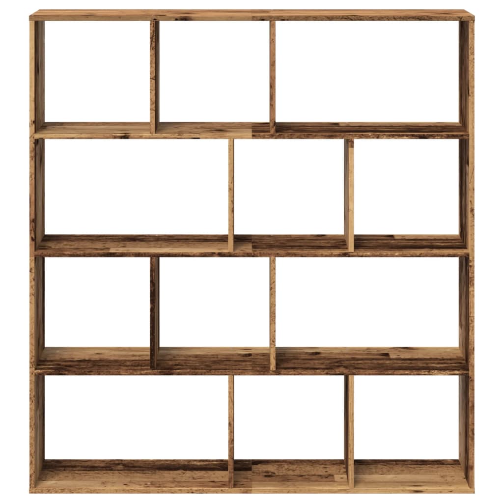 vidaXL Étagère à livres aspect bois de récupération 132x29x141,5 cm Bois d'ingénierie