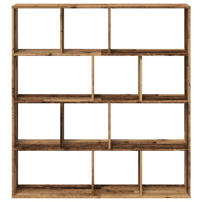 vidaXL Étagère à livres aspect bois de récupération 132x29x141,5 cm Bois d'ingénierie